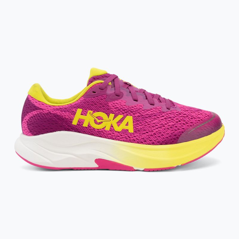 Scarpe da corsa per bambini HOKA Rincon 4 fuchsia/fuchsia 2