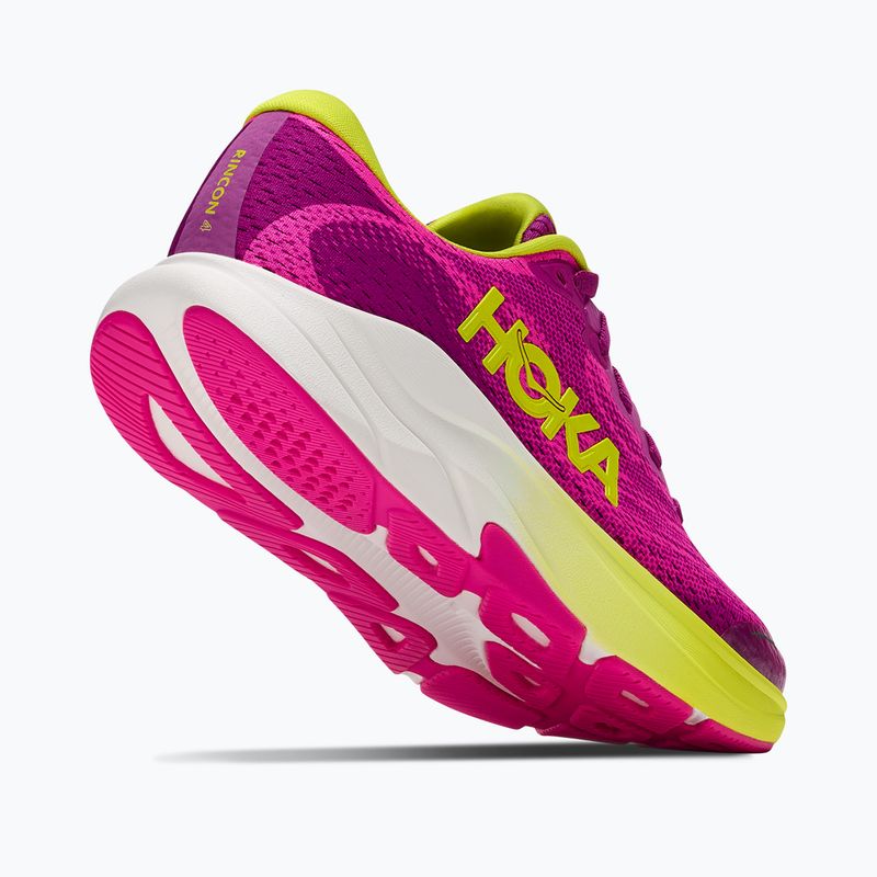 Scarpe da corsa per bambini HOKA Rincon 4 fuchsia/fuchsia 5