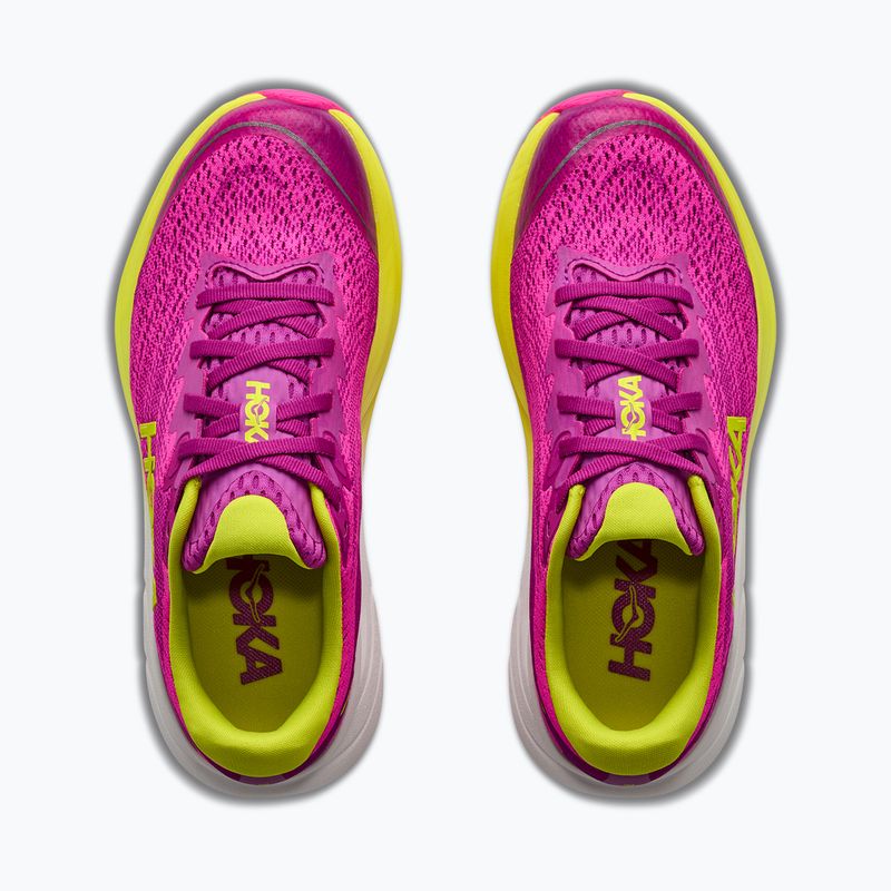 Scarpe da corsa per bambini HOKA Rincon 4 fuchsia/fuchsia 7