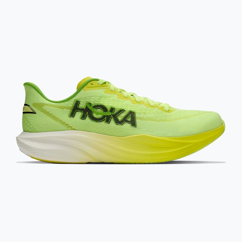 Scarpe da corsa uomo HOKA Mach 7 neon yuzu/hoka citrus 2