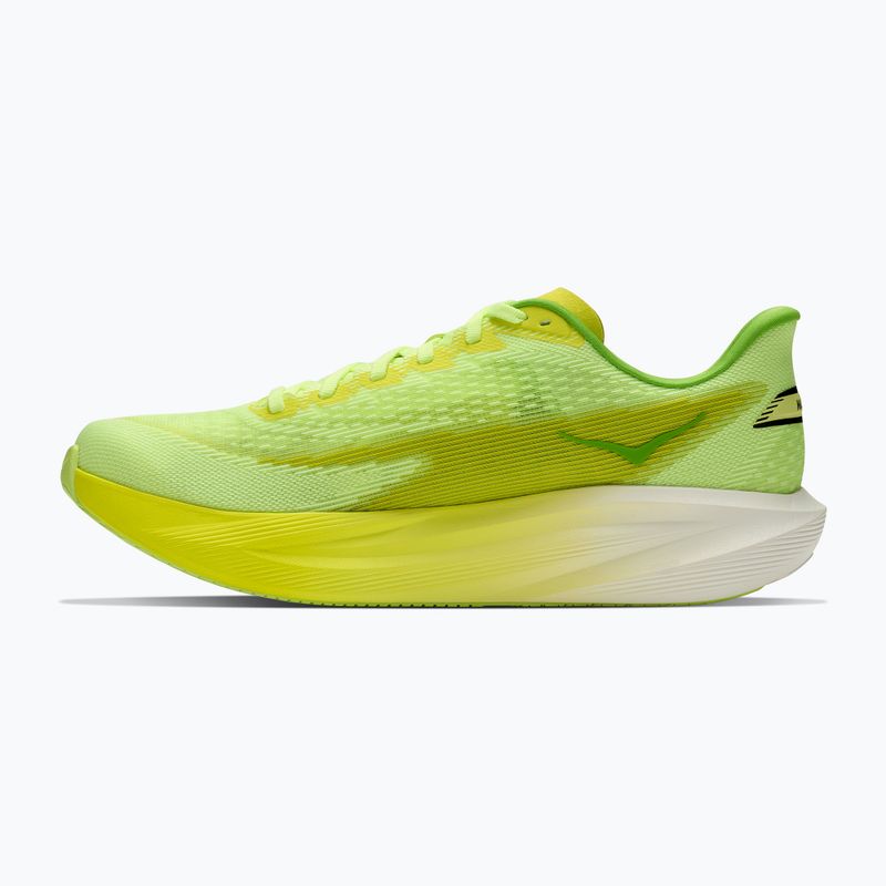 Scarpe da corsa uomo HOKA Mach 7 neon yuzu/hoka citrus 3