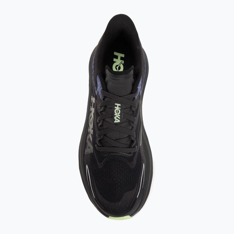 Scarpe da corsa uomo HOKA Skyward X 2 carbon black/neon nebula 5