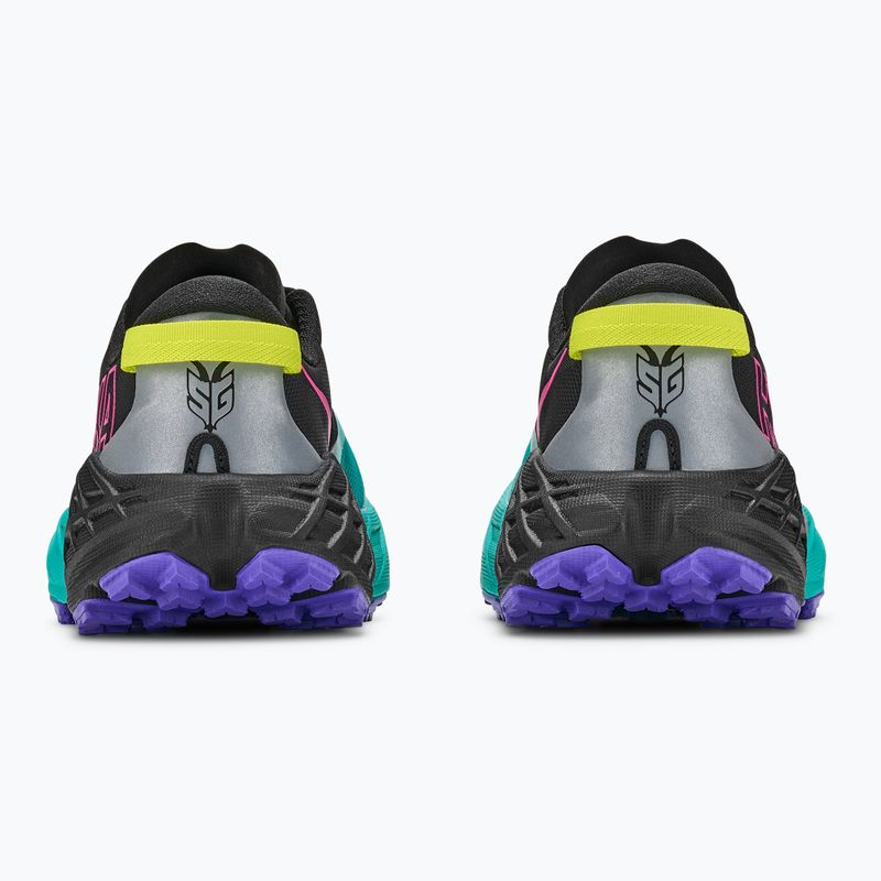 Scarpe da corsa donna HOKA Speedgoat 7 black/electric aqua 6