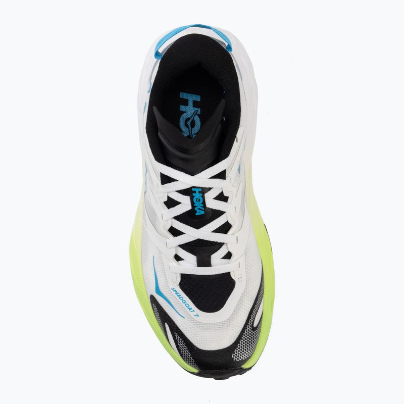 Scarpe da corsa donna HOKA Speedgoat 7 frost/neon yuzu 5