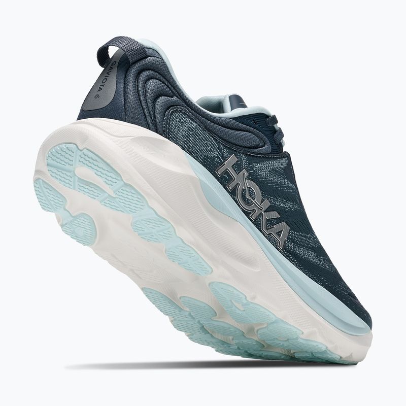 Scarpe da corsa donna HOKA Gaviota 6 faded navy/glimmering blue 4