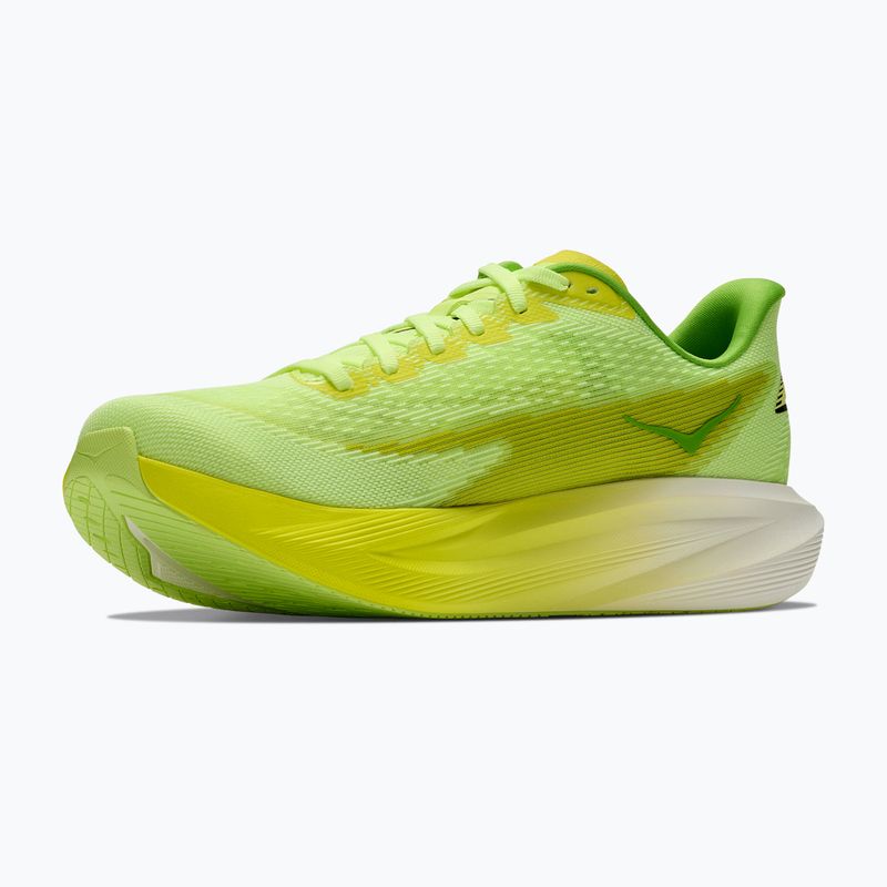 Scarpe da corsa donna HOKA Mach 7 neon yuzu/hoka citrus 4