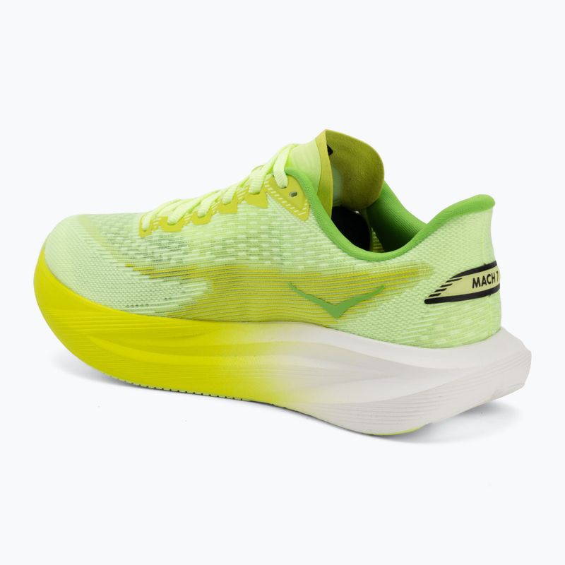 Scarpe da corsa donna HOKA Mach 7 neon yuzu/hoka citrus 3
