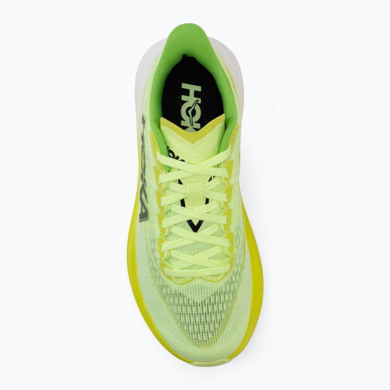 Scarpe da corsa donna HOKA Mach 7 neon yuzu/hoka citrus 5