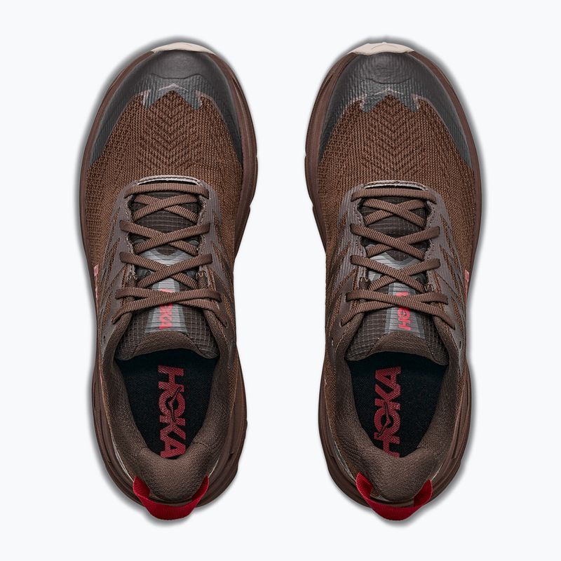 Scarpe da corsa uomo HOKA Challenger 8 GTX spiced chocolate/cast iron 5