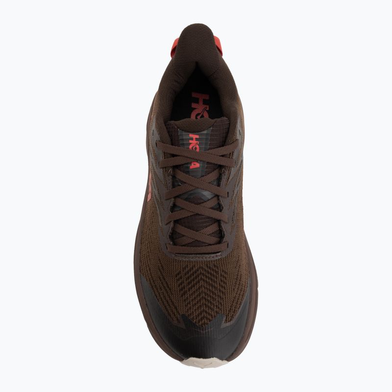 Scarpe da corsa uomo HOKA Challenger 8 GTX spiced chocolate/cast iron 5