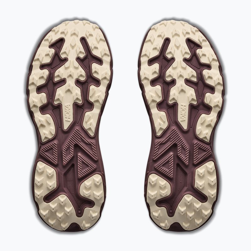 Scarpe da corsa donna HOKA Challenger 8 GTX black/varsity burgundy 6