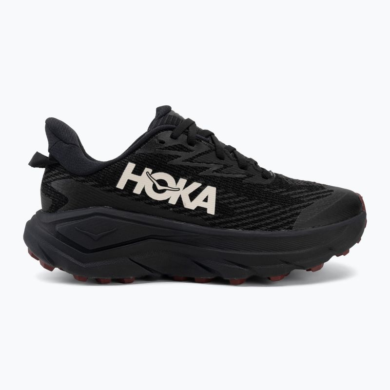 Scarpe da corsa donna HOKA Challenger 8 GTX black/varsity burgundy 2