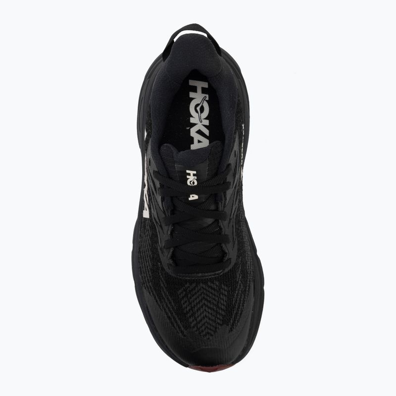 Scarpe da corsa donna HOKA Challenger 8 GTX black/varsity burgundy 5
