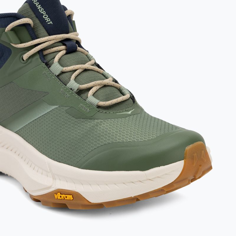 Scarpe da trekking uomo HOKA Transport Hike GTX nettle leaf/alabaster 7