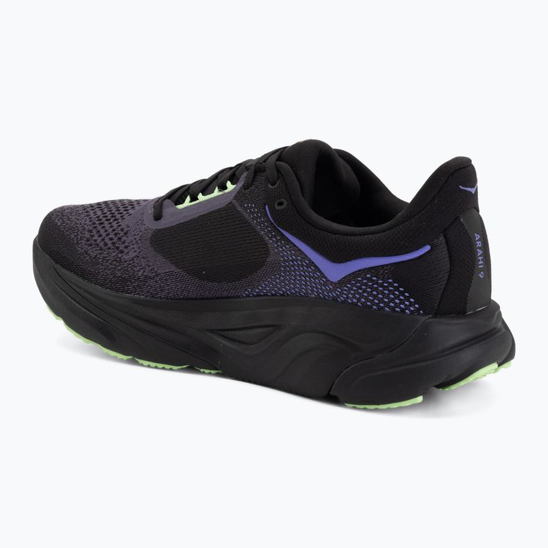 Scarpe da corsa uomo HOKA Arahi 9 black/squid ink 3