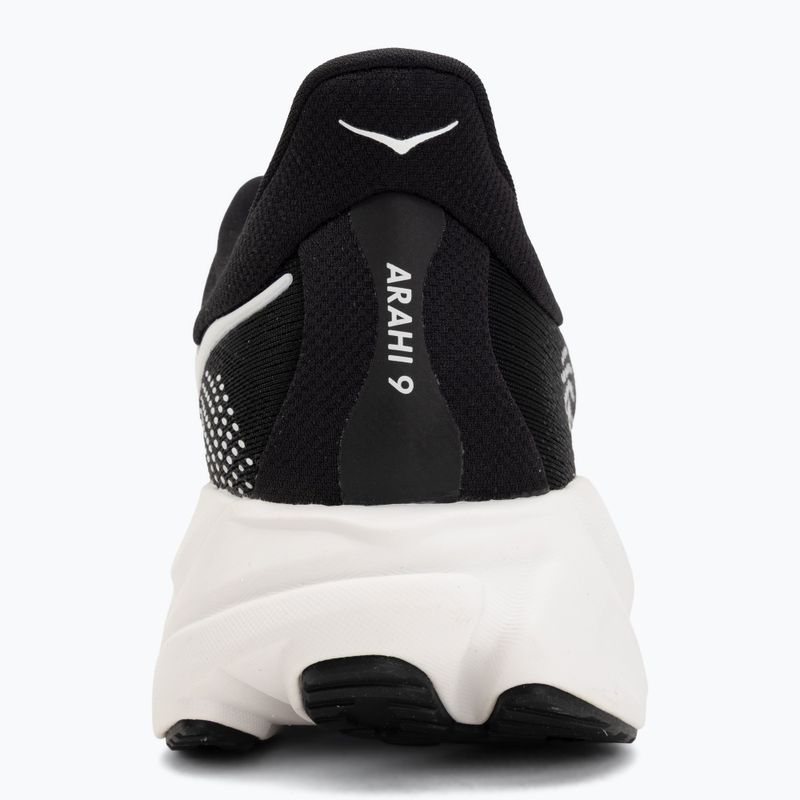 Scarpe da corsa uomo HOKA Arahi 9 black/white 6