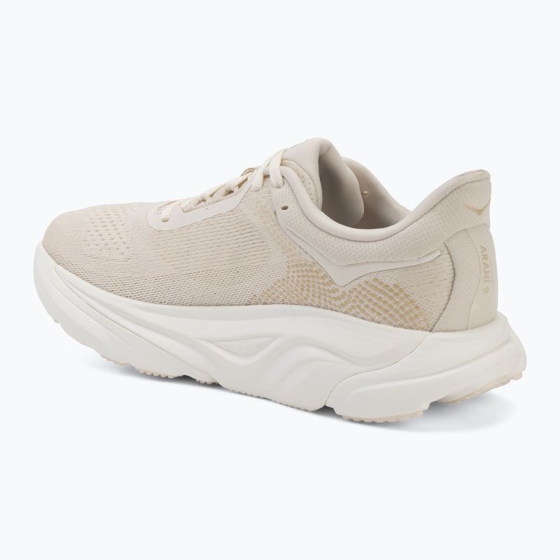 Scarpe da corsa donna HOKA Arahi 9 alabaster/oat milk 3