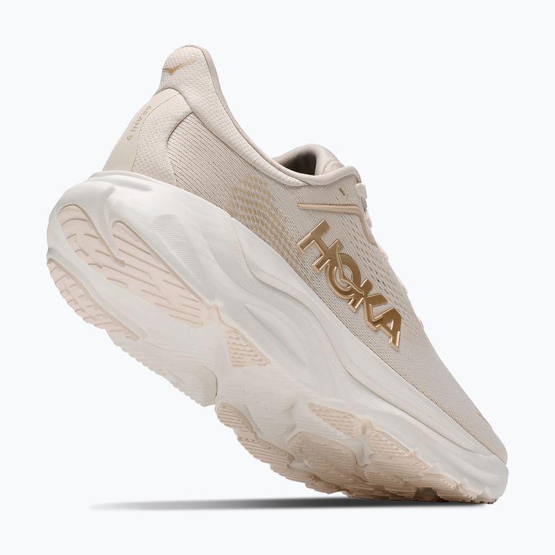 Scarpe da corsa donna HOKA Arahi 9 alabaster/oat milk 3