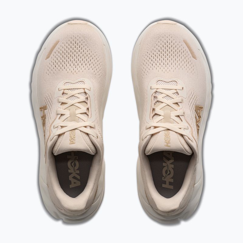 Scarpe da corsa donna HOKA Arahi 9 alabaster/oat milk 5