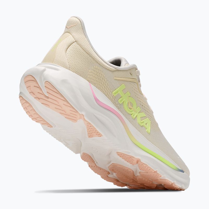 Scarpe da corsa donna HOKA Arahi 9 vintage yellow/alabaster 3