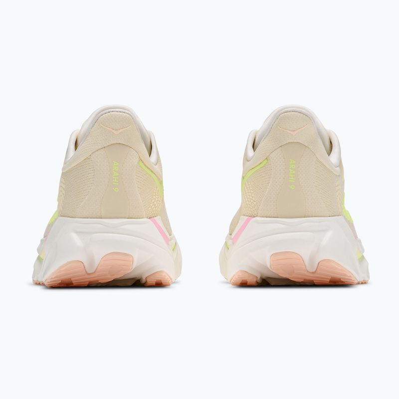 Scarpe da corsa donna HOKA Arahi 9 vintage yellow/alabaster 4