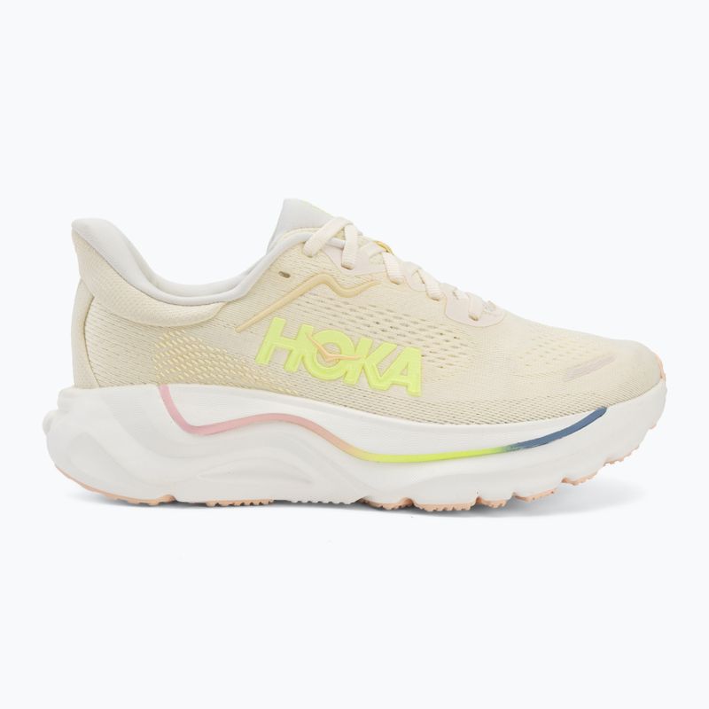 Scarpe da corsa donna HOKA Arahi 9 vintage yellow/alabaster 2