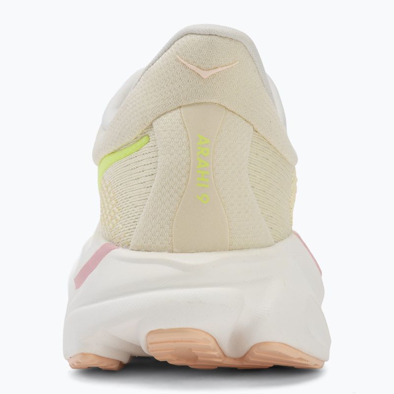 Scarpe da corsa donna HOKA Arahi 9 vintage yellow/alabaster 6
