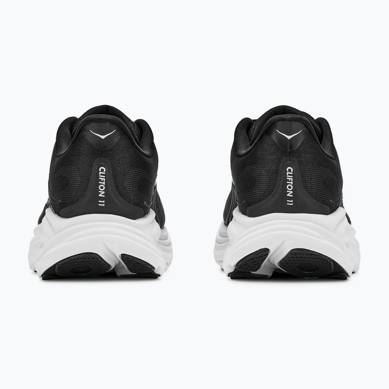 Scarpe da corsa uomo Hoka Clifton 11 black/white 4