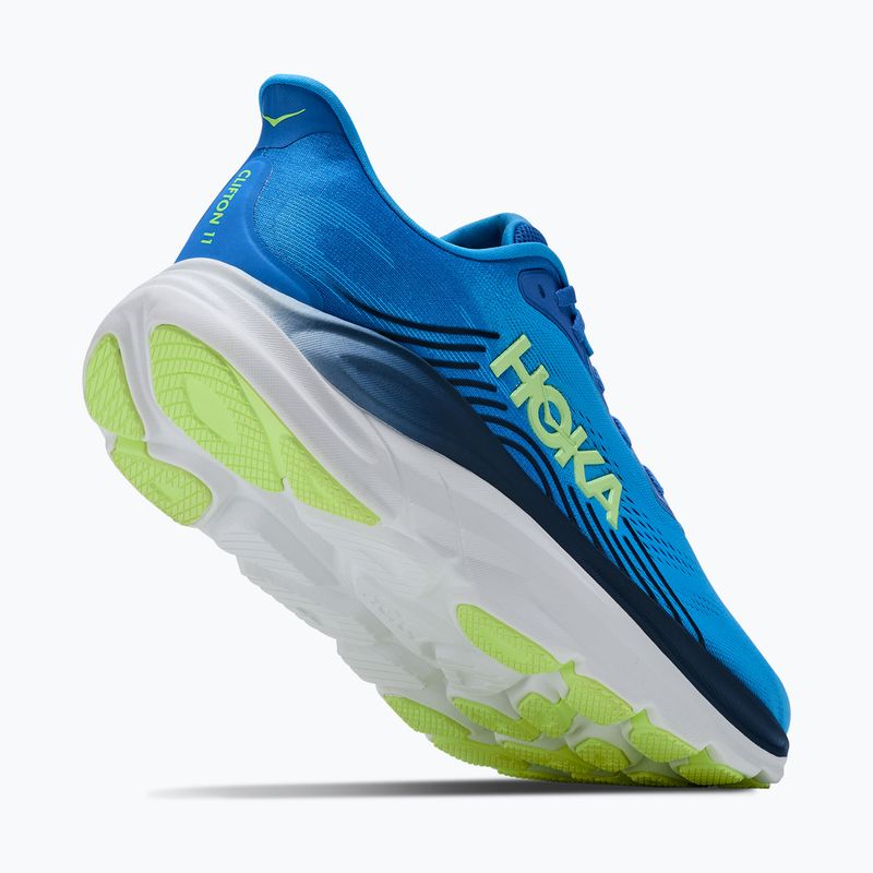 Scarpe da corsa uomo Hoka Clifton 11 virtual blue/soft cobalt 5