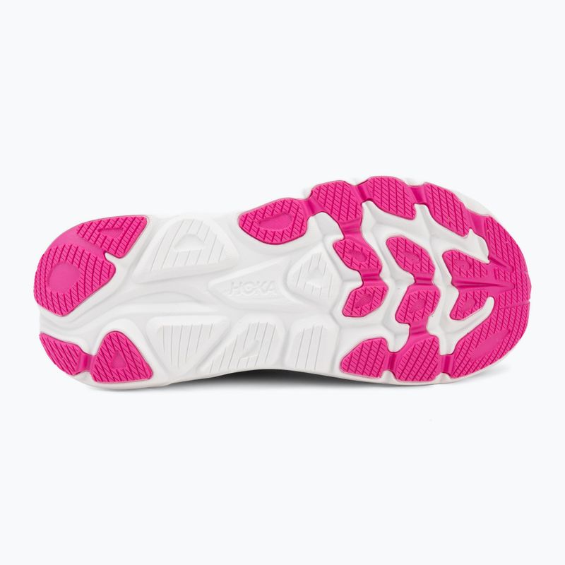 Scarpe da corsa donna Hoka Clifton 11 black/neon nebula 4