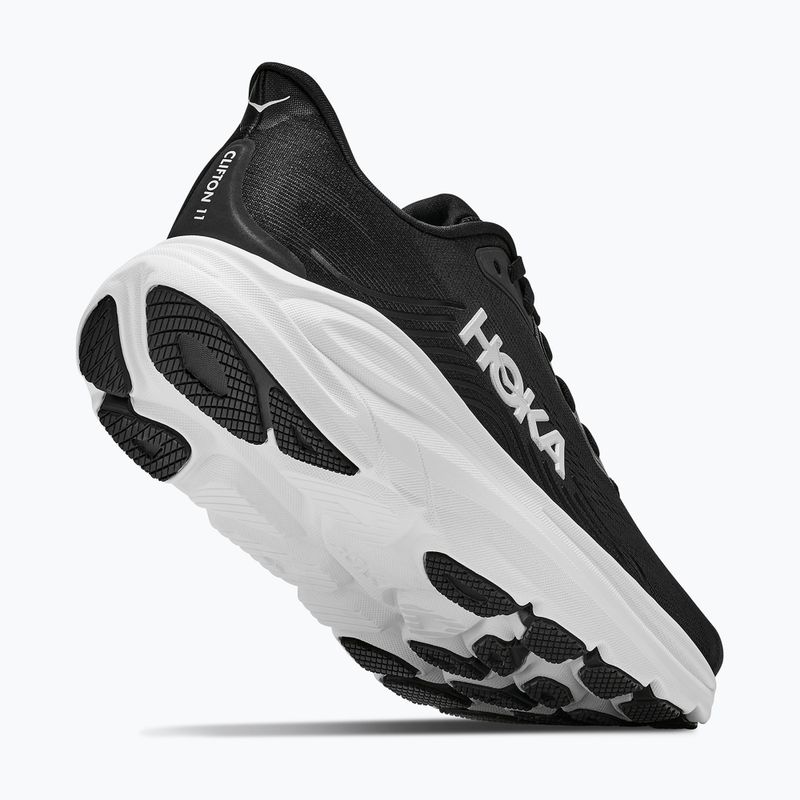 Scarpe da corsa donna Hoka Clifton 11 black/white 3