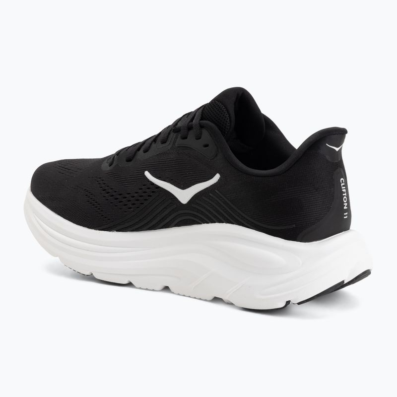 Scarpe da corsa donna Hoka Clifton 11 black/white 3