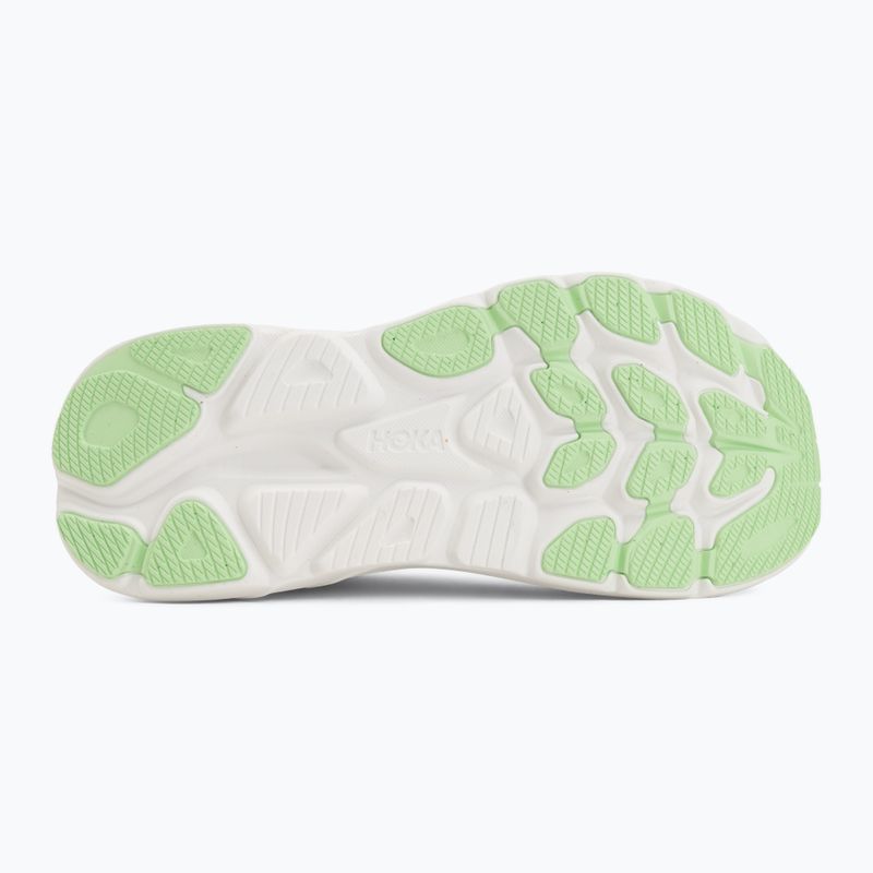 Scarpe da corsa donna Hoka Clifton 11 frost/neon yuzu 4