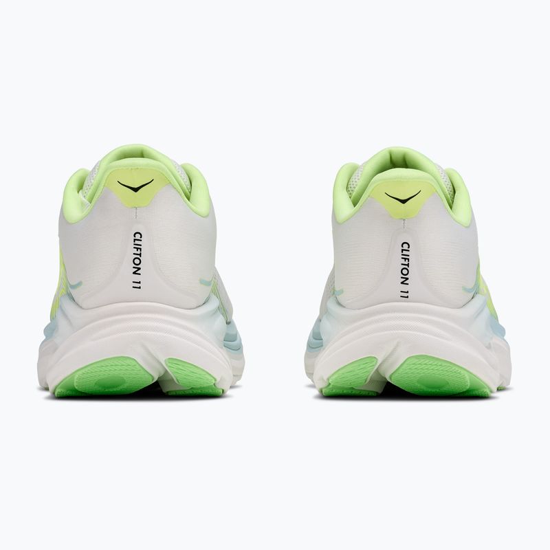 Scarpe da corsa donna Hoka Clifton 11 frost/neon yuzu 4