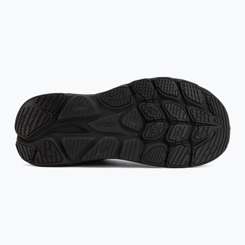 Scarpe da corsa uomo HOKA Clifton 11 GTX varsity burgundy/carbon black 4