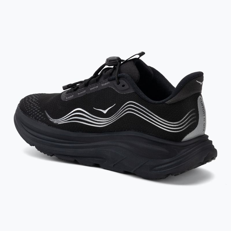 Scarpe da corsa donna HOKA Clifton 11 GTX black/black 3