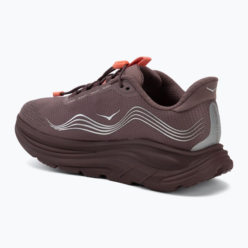 Scarpe da corsa donna HOKA Clifton 11 GTX smoky quartz/deep mauve 3