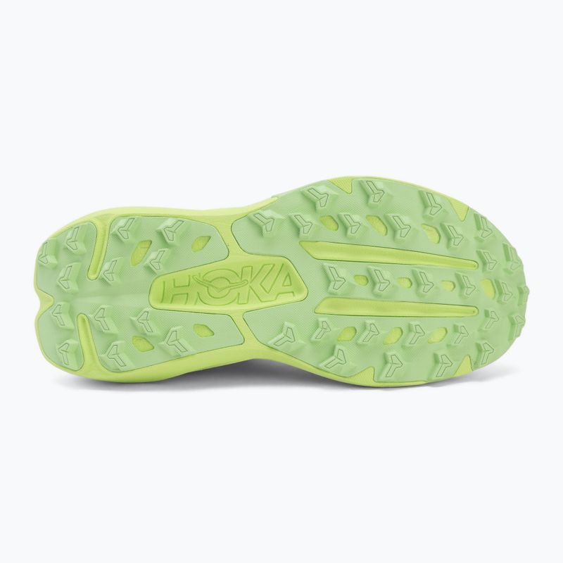 Scarpe da corsa donna HOKA Torrent 5 frost/neon yuzu 4