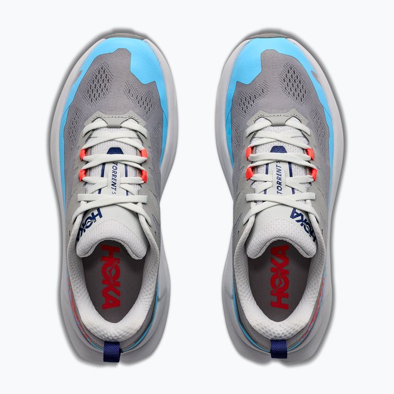 Scarpe da corsa donna HOKA Torrent 5 stellar grey/cosmic grey 8