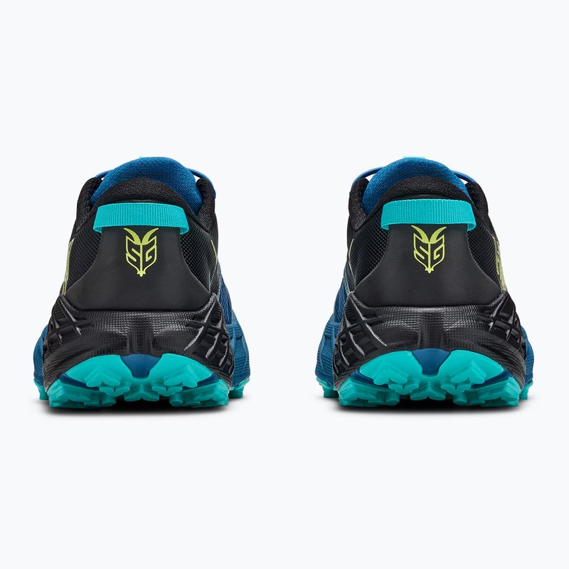 Scarpe da corsa per bambini HOKA Speedgoat 7 black/night glow blue 6