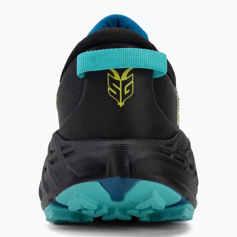 Scarpe da corsa per bambini HOKA Speedgoat 7 black/night glow blue 6