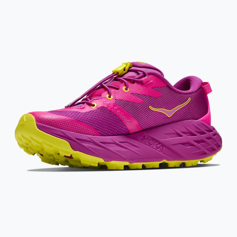 Scarpe da corsa per bambini HOKA Speedgoat 7 fuchsia/fuchsia 4