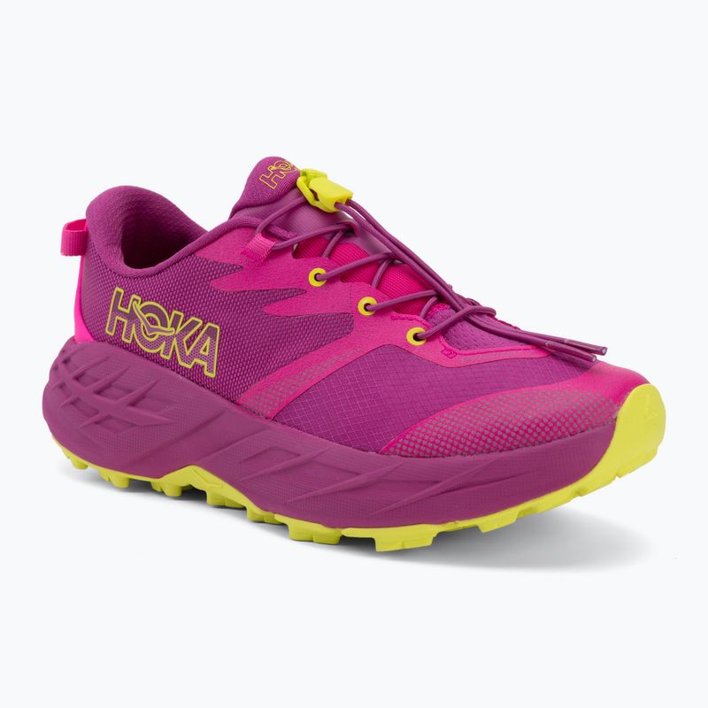 Scarpe da corsa per bambini HOKA Speedgoat 7 fuchsia/fuchsia