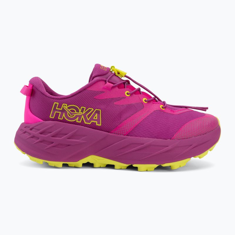 Scarpe da corsa per bambini HOKA Speedgoat 7 fuchsia/fuchsia 2