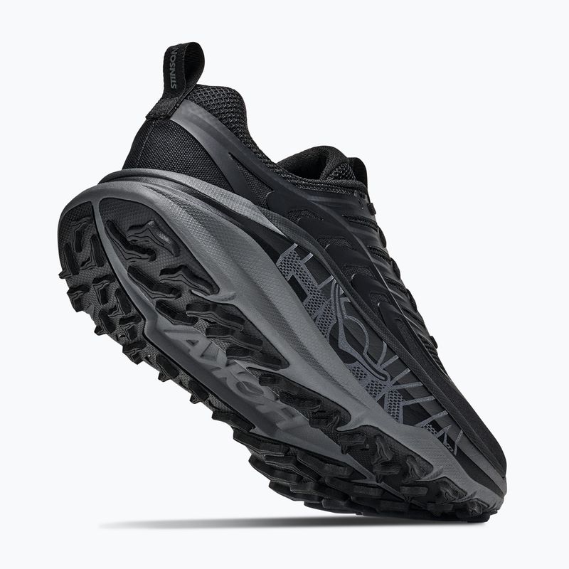 Scarpe da corsa uomo HOKA Stinson 8 black/outer orbit 5
