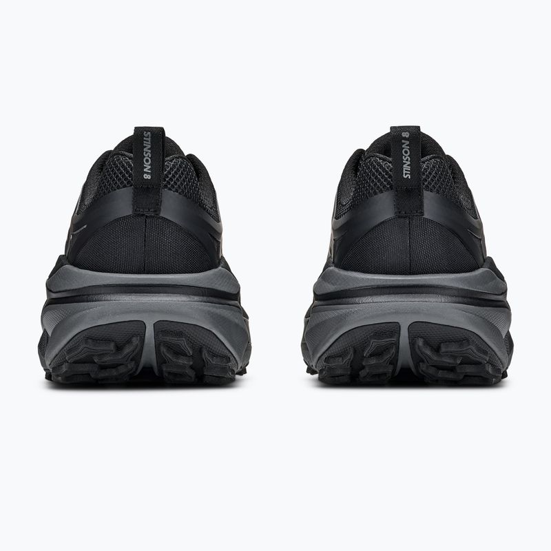 Scarpe da corsa uomo HOKA Stinson 8 black/outer orbit 6