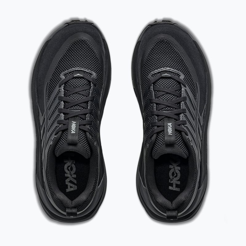 Scarpe da corsa uomo HOKA Stinson 8 black/outer orbit 8