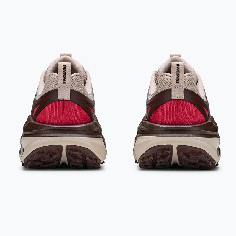 Scarpe da corsa uomo HOKA Stinson 8 river rock grey/spiced chocolate 6