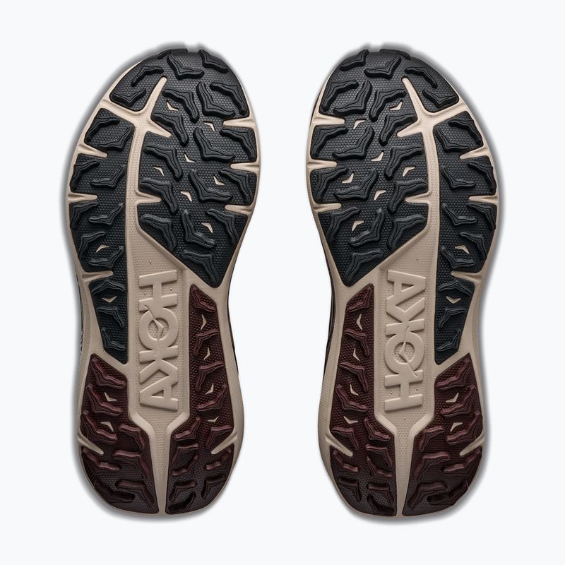 Scarpe da corsa uomo HOKA Stinson 8 river rock grey/spiced chocolate 7