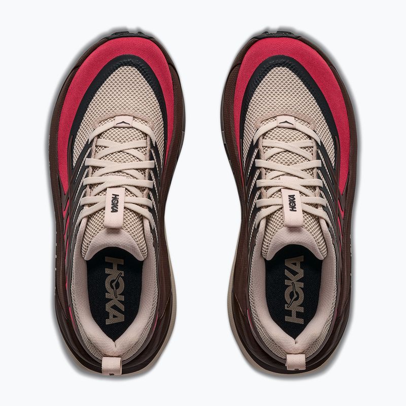 Scarpe da corsa uomo HOKA Stinson 8 river rock grey/spiced chocolate 8